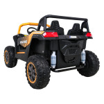Elektrické autíčko Buggy ATV Racing Dvojmiestne!!! Zlatá - 4 X 200 W - 24V7Ah